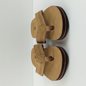 Vintage Stone Flip Flops